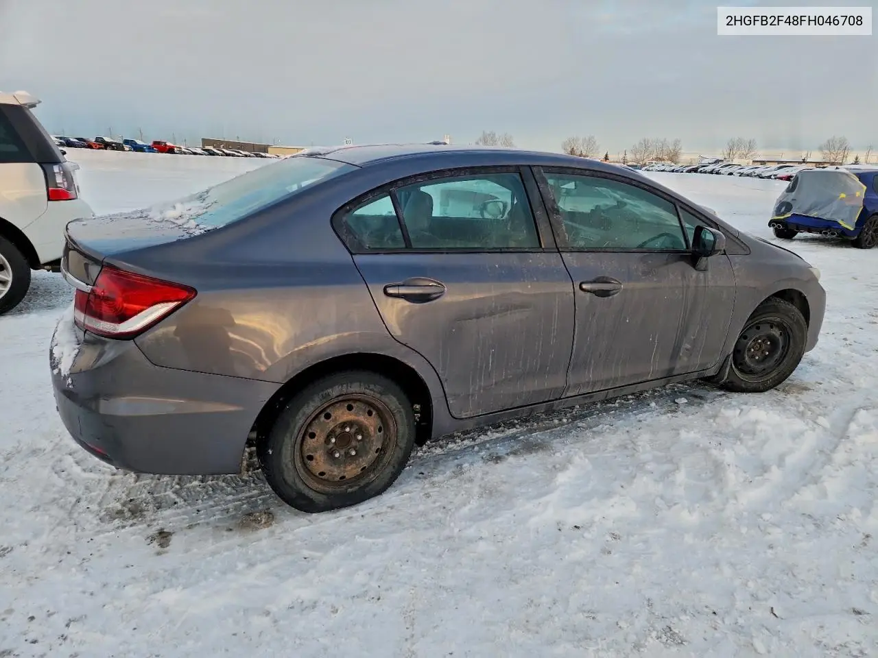 2HGFB2F48FH046708 2015 Honda Civic Lx