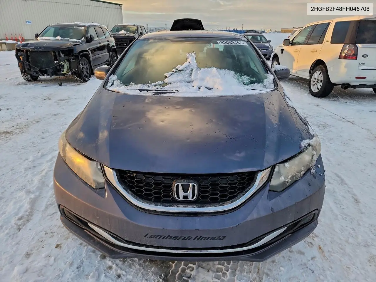 2HGFB2F48FH046708 2015 Honda Civic Lx