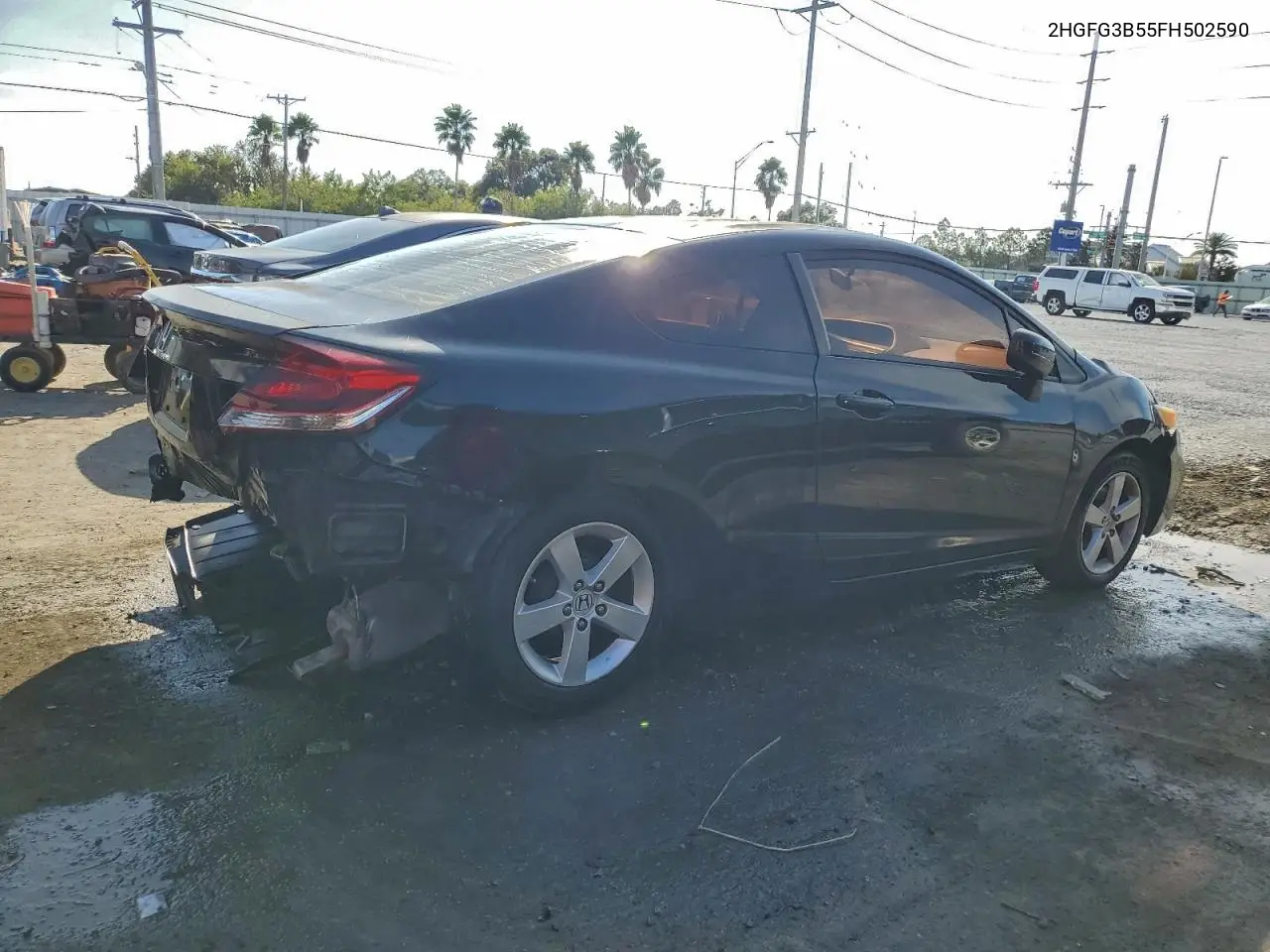 2HGFG3B55FH502590 2015 Honda Civic Lx