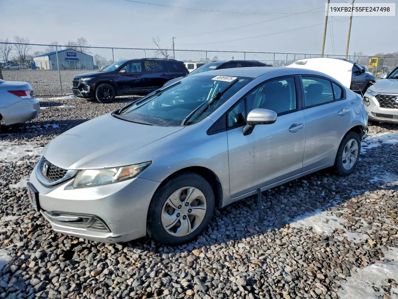 19XFB2F55FE247498 2015 Honda Civic Lx