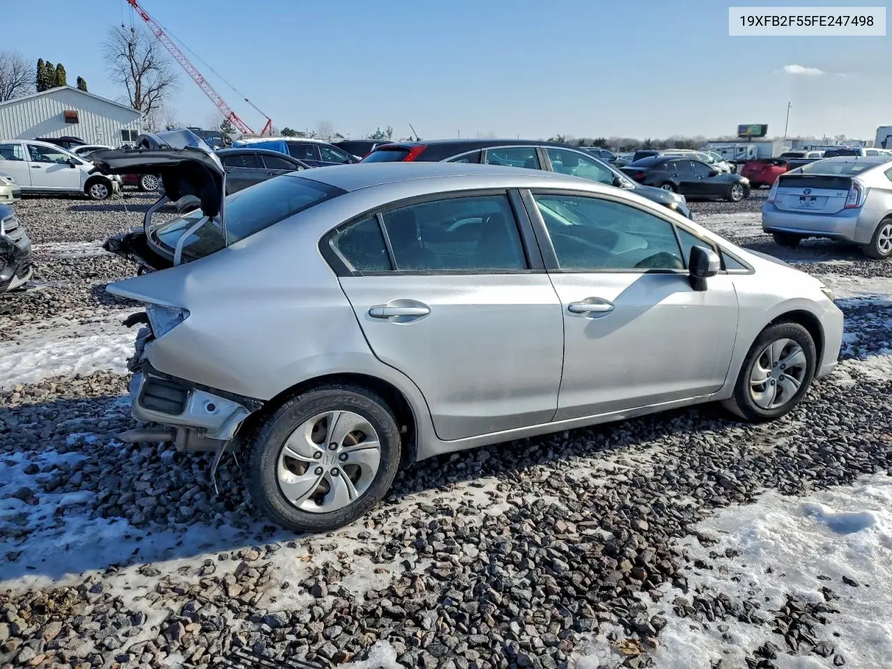 19XFB2F55FE247498 2015 Honda Civic Lx