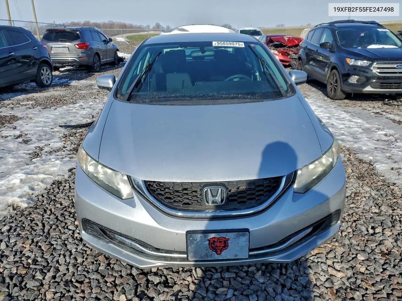 19XFB2F55FE247498 2015 Honda Civic Lx