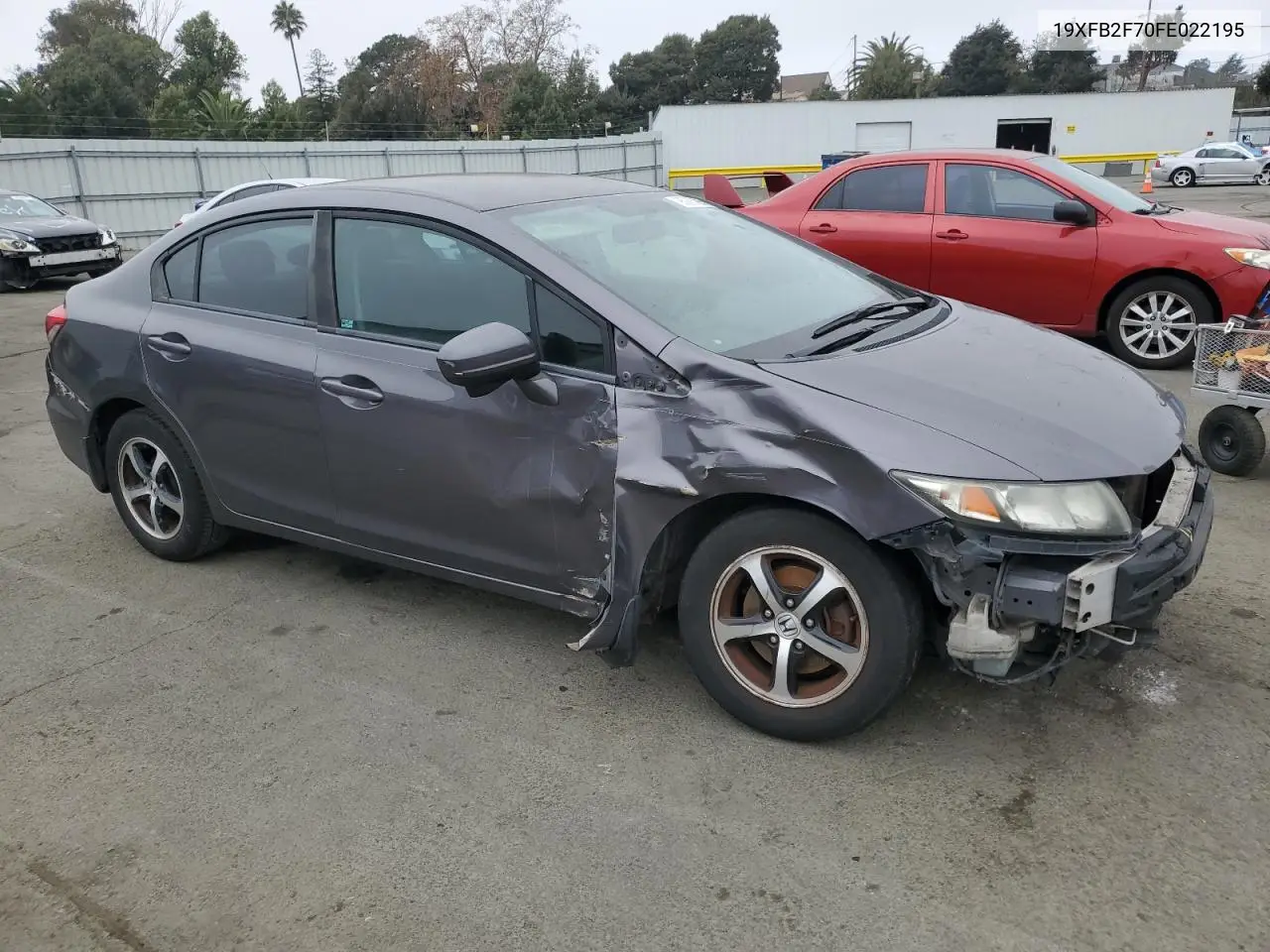 19XFB2F70FE022195 2015 Honda Civic Se