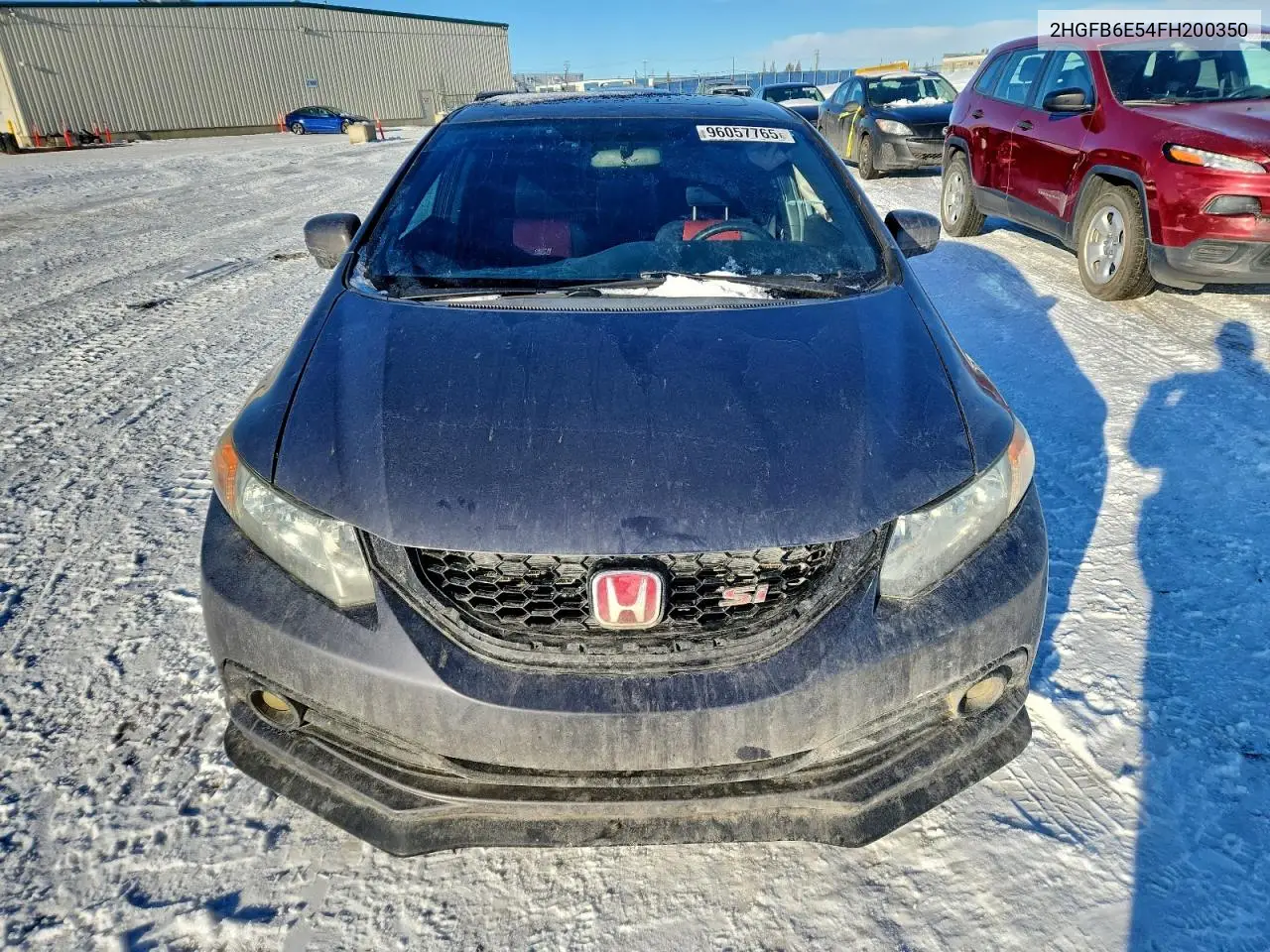 2HGFB6E54FH200350 2015 Honda Civic Si