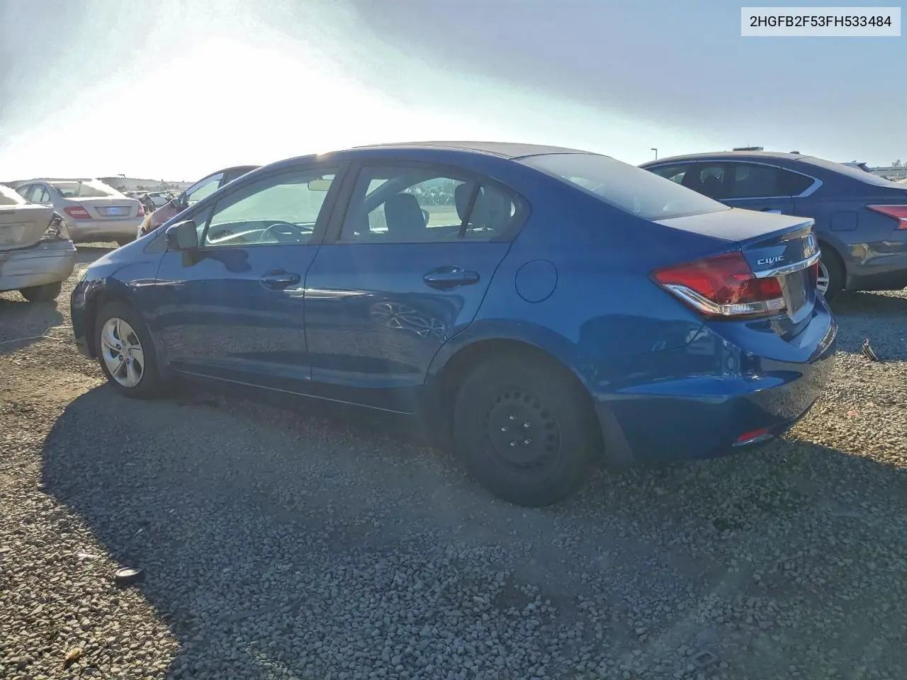 2HGFB2F53FH533484 2015 Honda Civic Lx