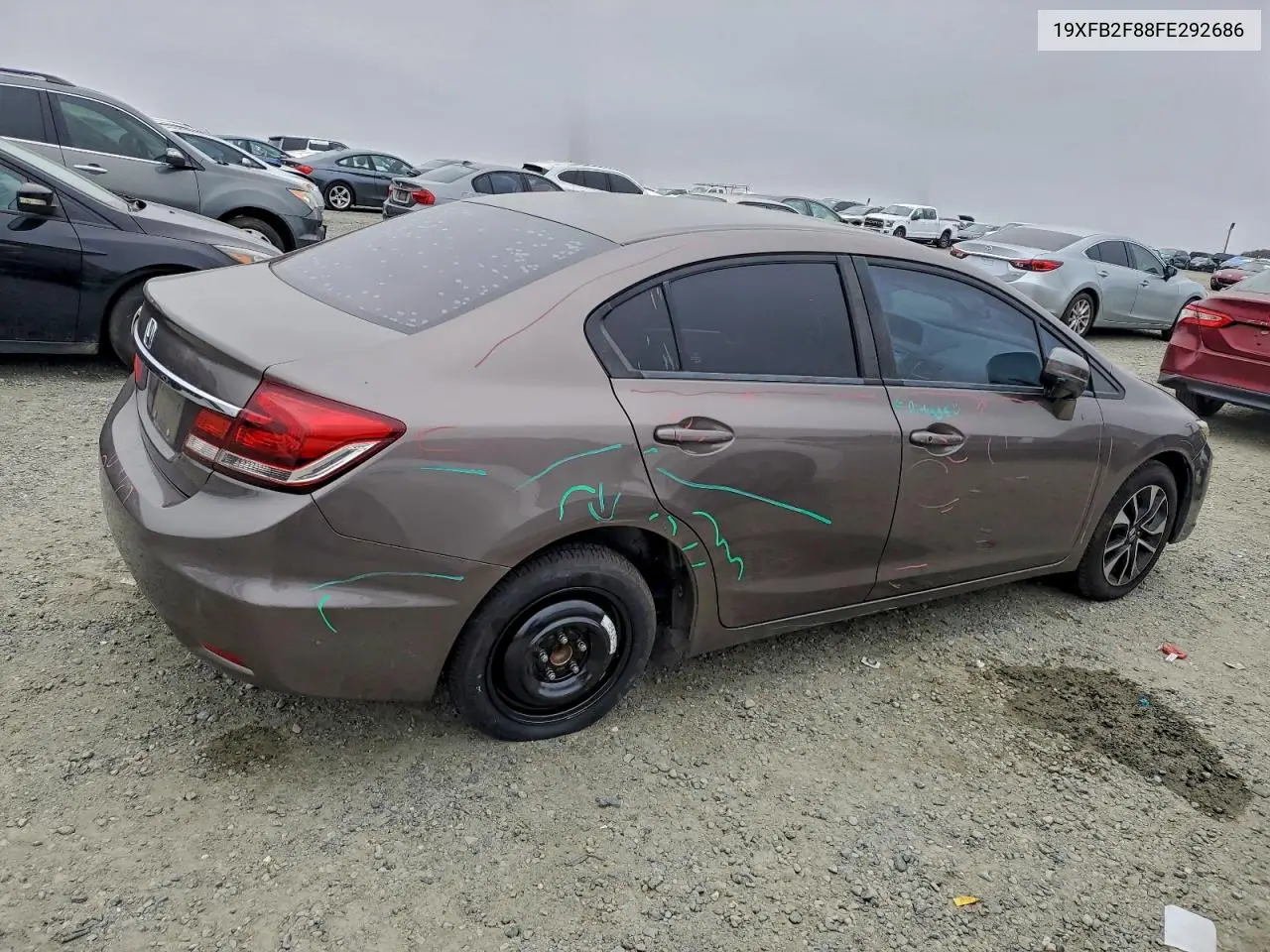 19XFB2F88FE292686 2015 Honda Civic Ex
