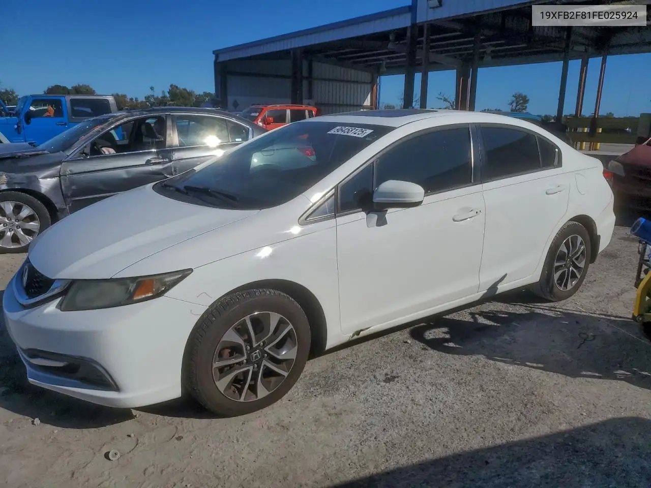 19XFB2F81FE025924 2015 Honda Civic Ex