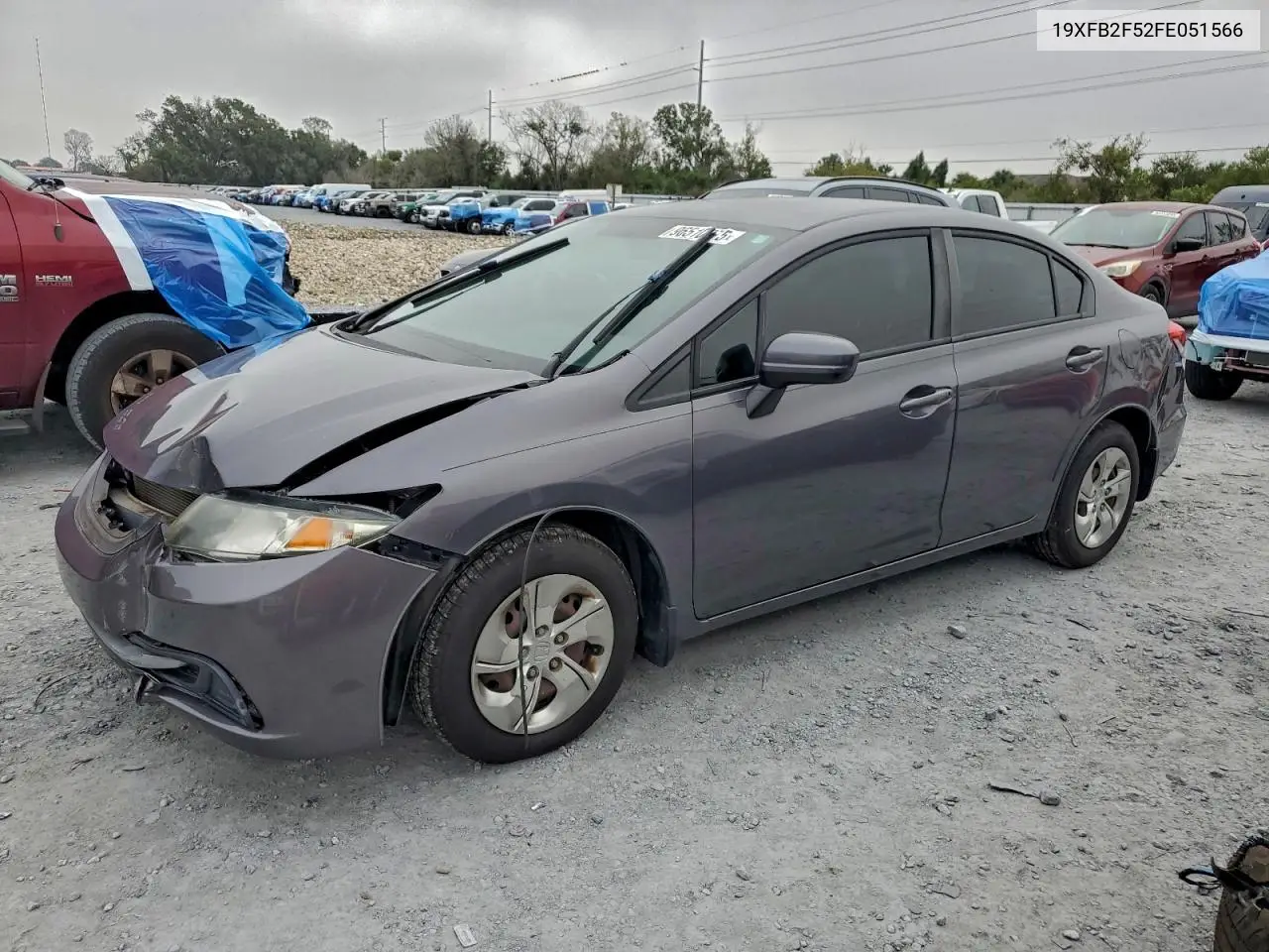 19XFB2F52FE051566 2015 Honda Civic Lx