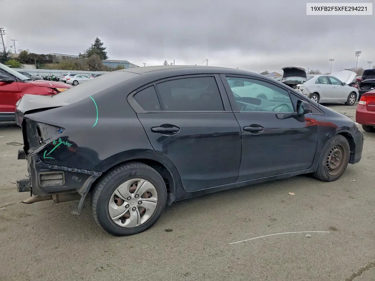 19XFB2F5XFE294221 2015 Honda Civic Lx