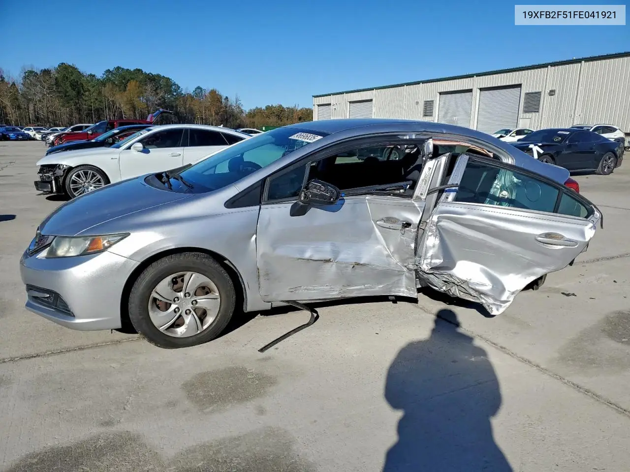 19XFB2F51FE041921 2015 Honda Civic Lx