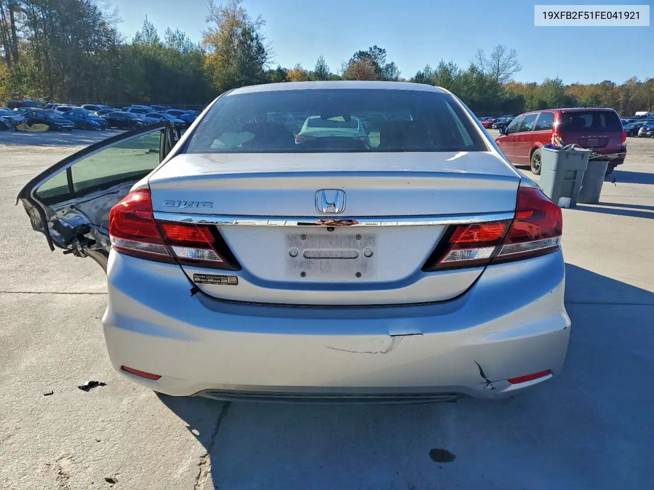 19XFB2F51FE041921 2015 Honda Civic Lx