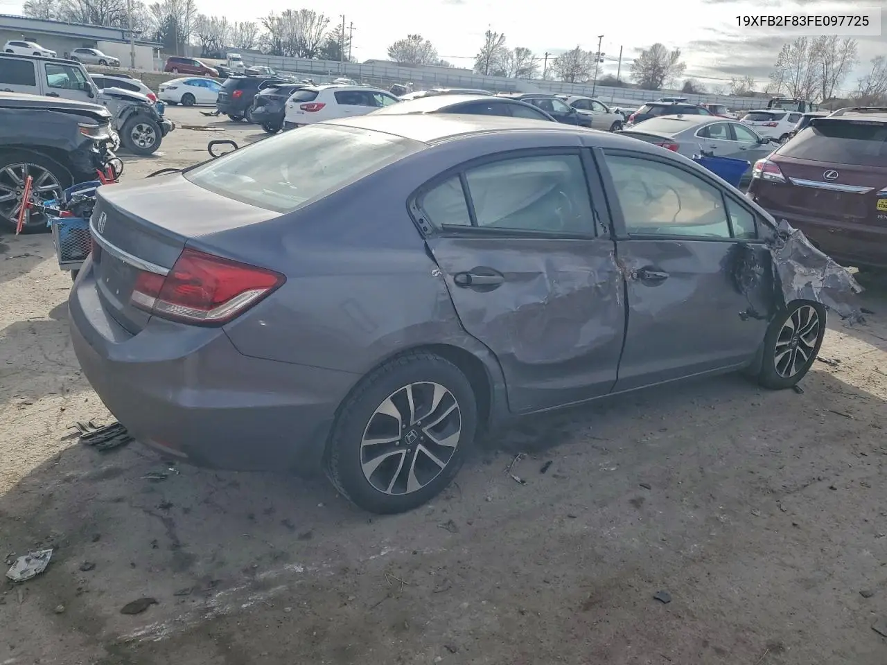 19XFB2F83FE097725 2015 Honda Civic Ex