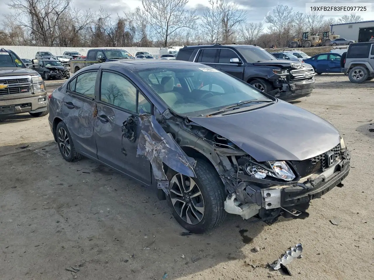 19XFB2F83FE097725 2015 Honda Civic Ex