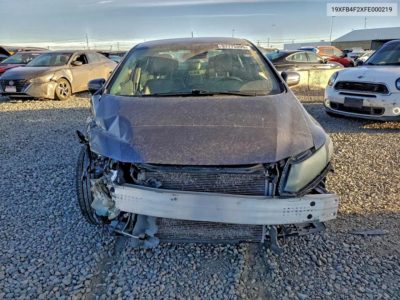 19XFB4F2XFE000219 2015 Honda Civic Hybrid