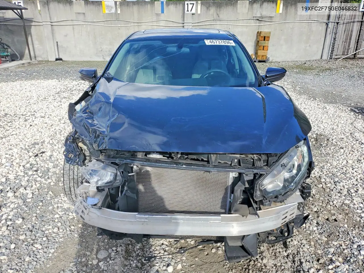 19XFC2F75GE046832 2016 Honda Civic Ex