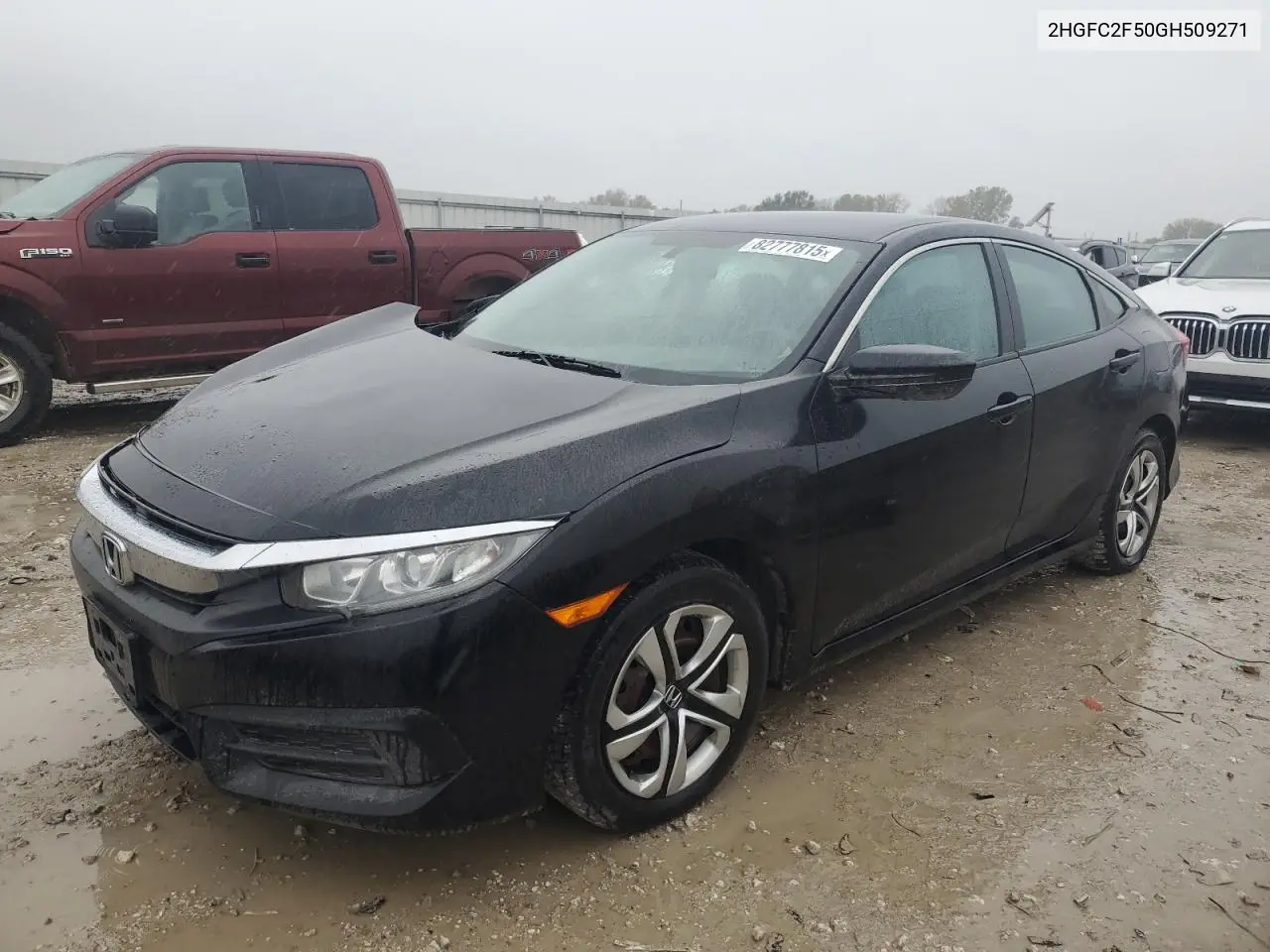 2HGFC2F50GH509271 2016 Honda Civic Lx