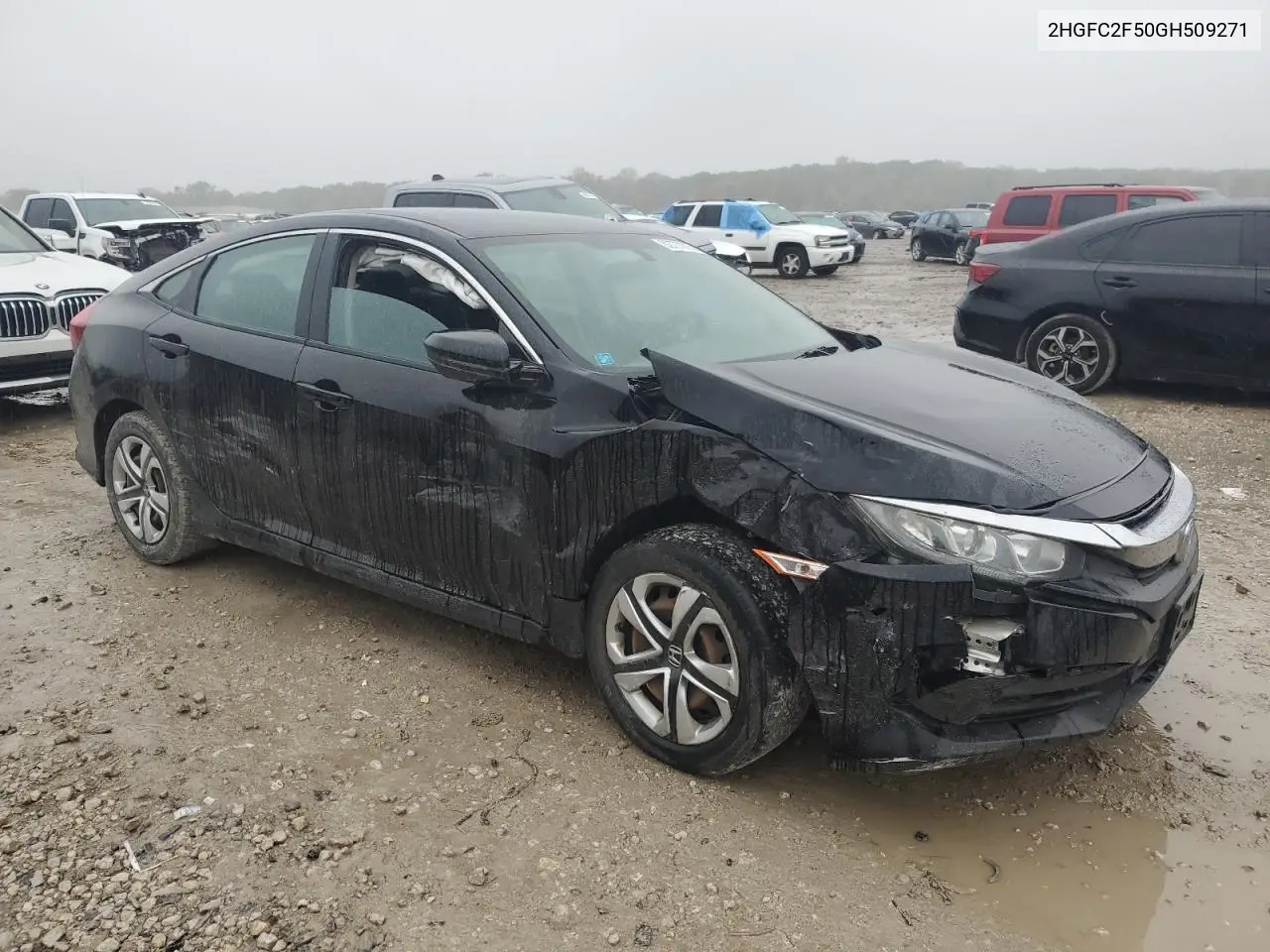 2HGFC2F50GH509271 2016 Honda Civic Lx