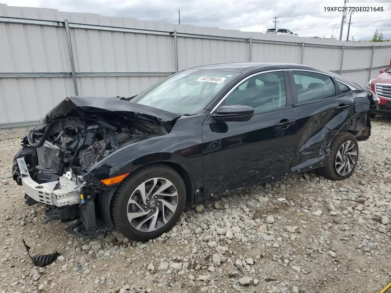 19XFC2F72GE021645 2016 Honda Civic Ex