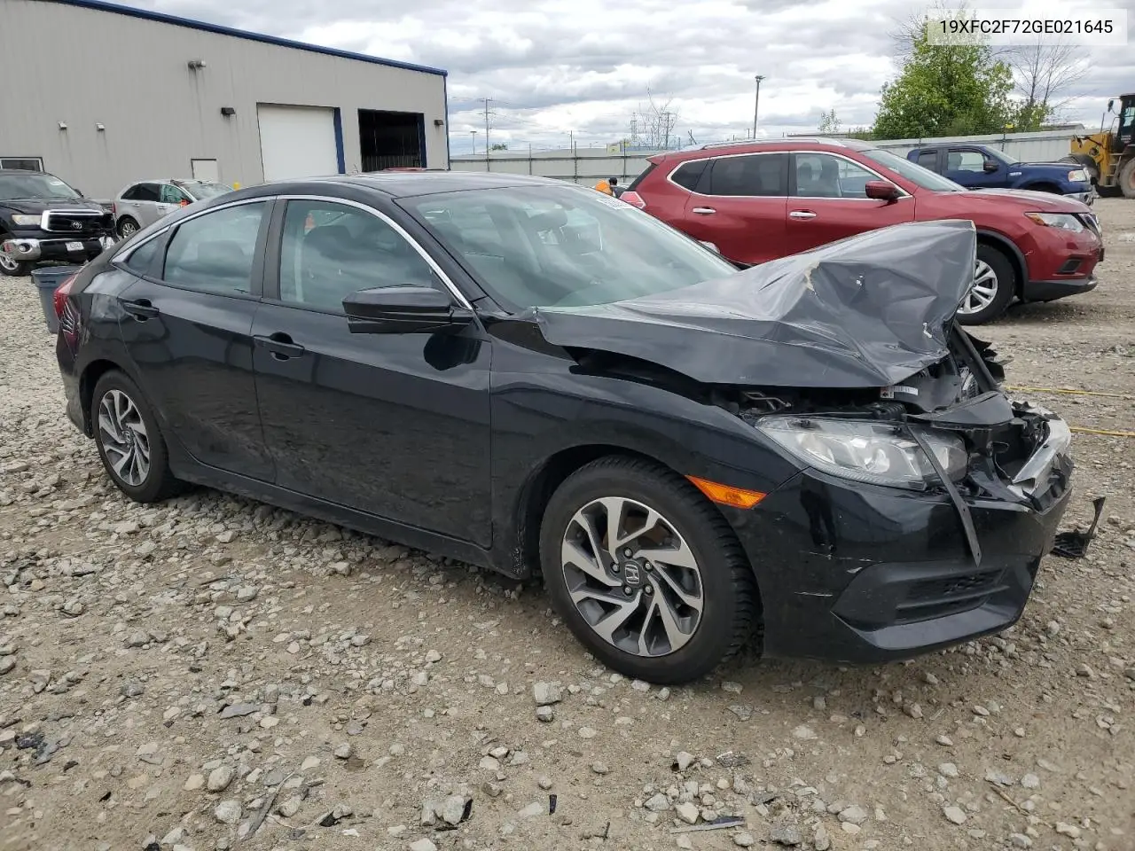 19XFC2F72GE021645 2016 Honda Civic Ex