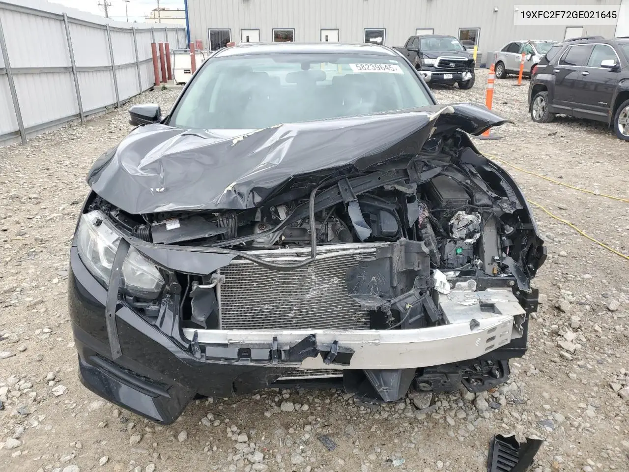 19XFC2F72GE021645 2016 Honda Civic Ex