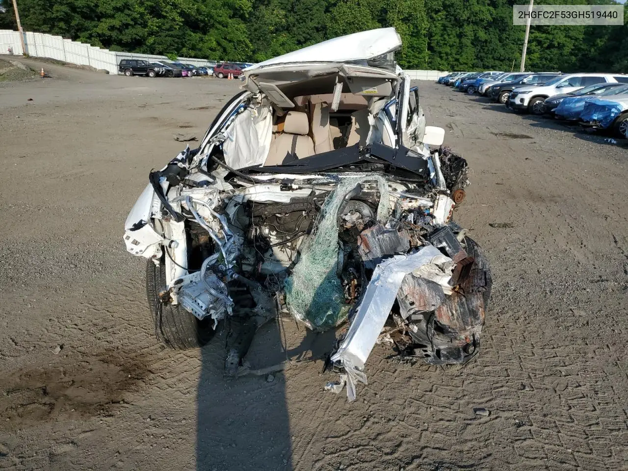 2HGFC2F53GH519440 2016 Honda Civic Lx