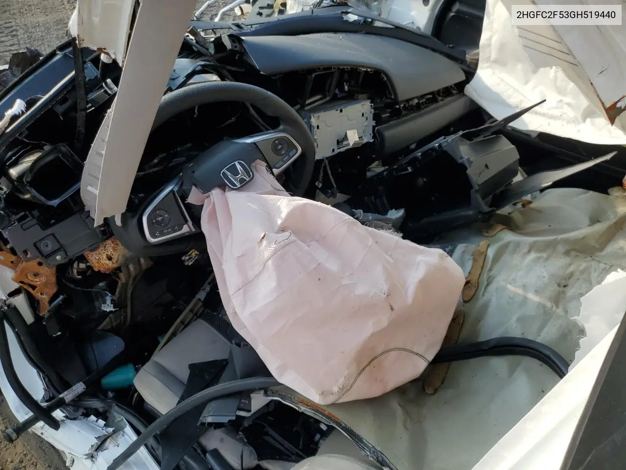 2HGFC2F53GH519440 2016 Honda Civic Lx