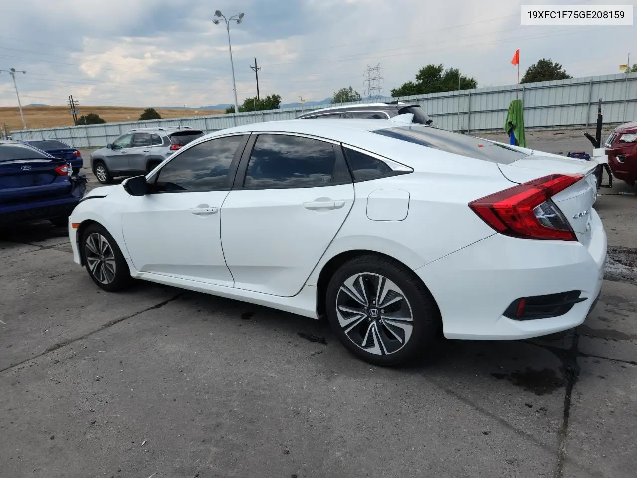 19XFC1F75GE208159 2016 Honda Civic Exl