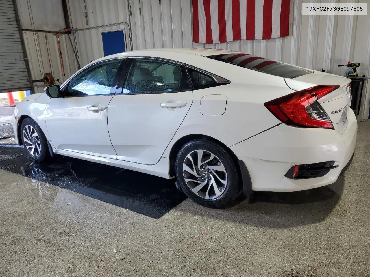 19XFC2F73GE097505 2016 Honda Civic Ex