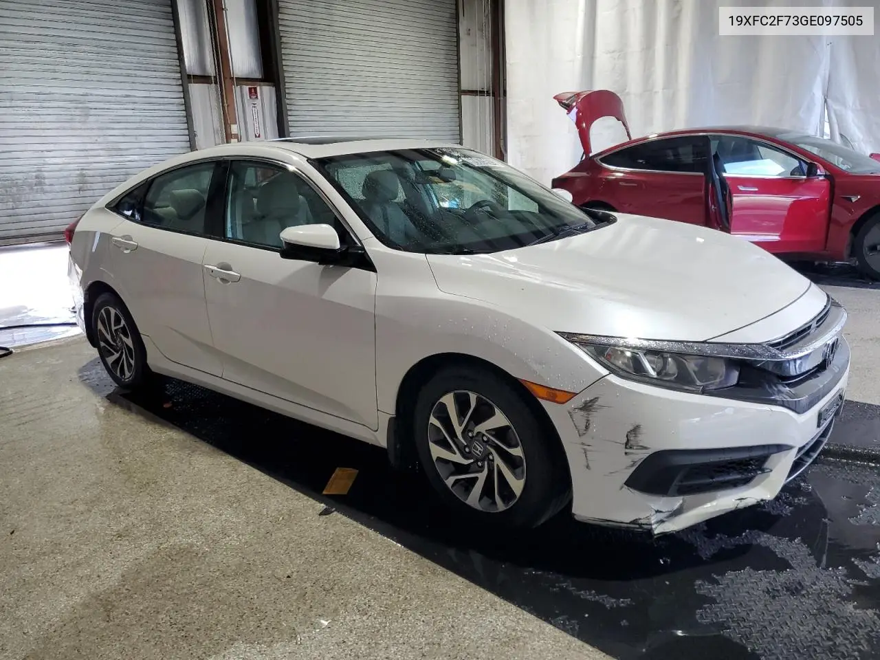 19XFC2F73GE097505 2016 Honda Civic Ex