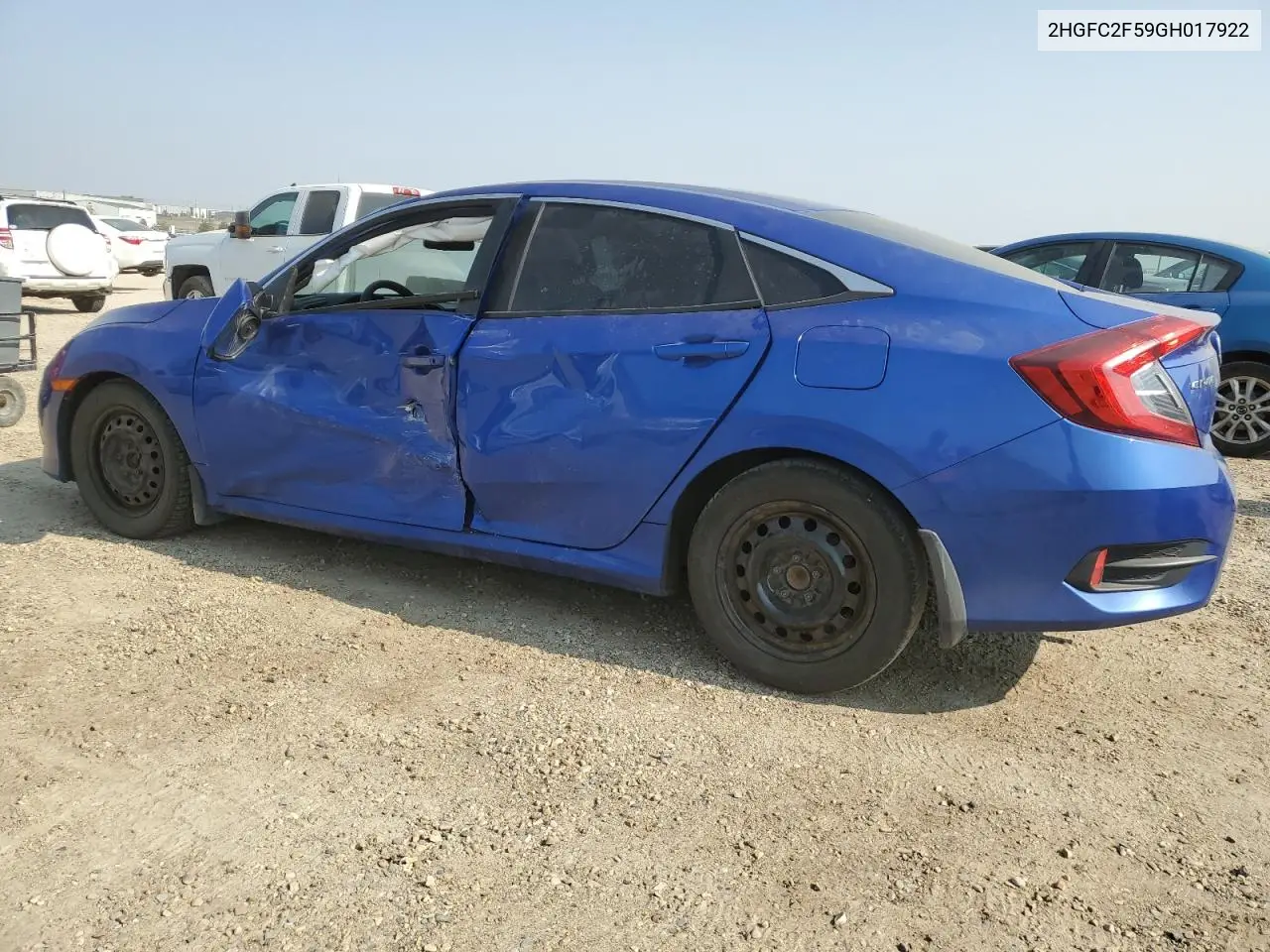 2HGFC2F59GH017922 2016 Honda Civic Lx