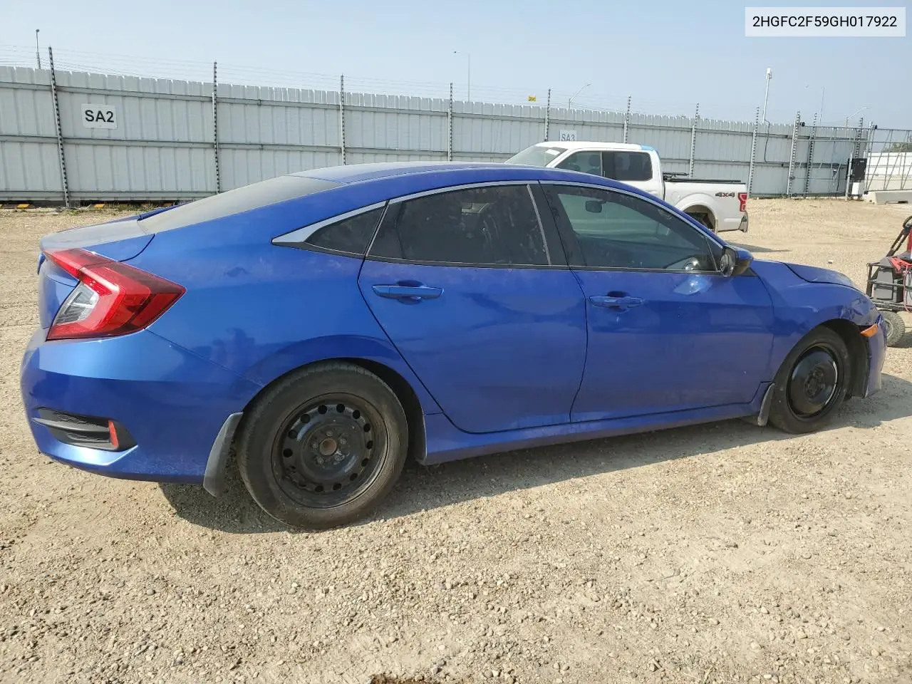 2HGFC2F59GH017922 2016 Honda Civic Lx