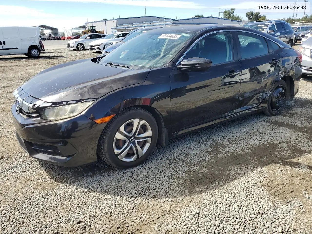 19XFC2F50GE036448 2016 Honda Civic Lx