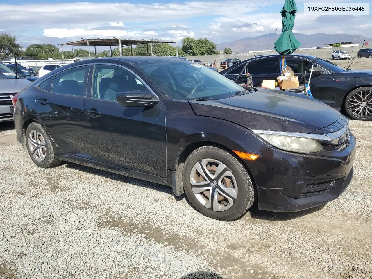 19XFC2F50GE036448 2016 Honda Civic Lx