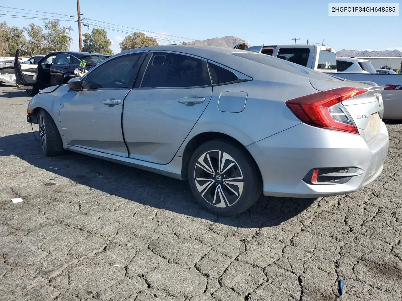2HGFC1F34GH648585 2016 Honda Civic Ex