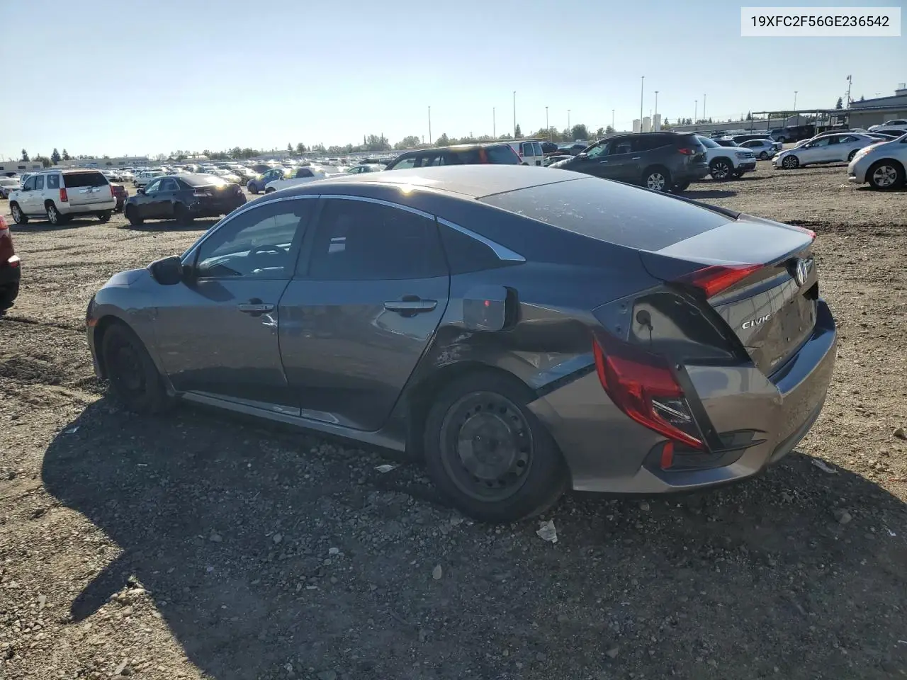 19XFC2F56GE236542 2016 Honda Civic Lx