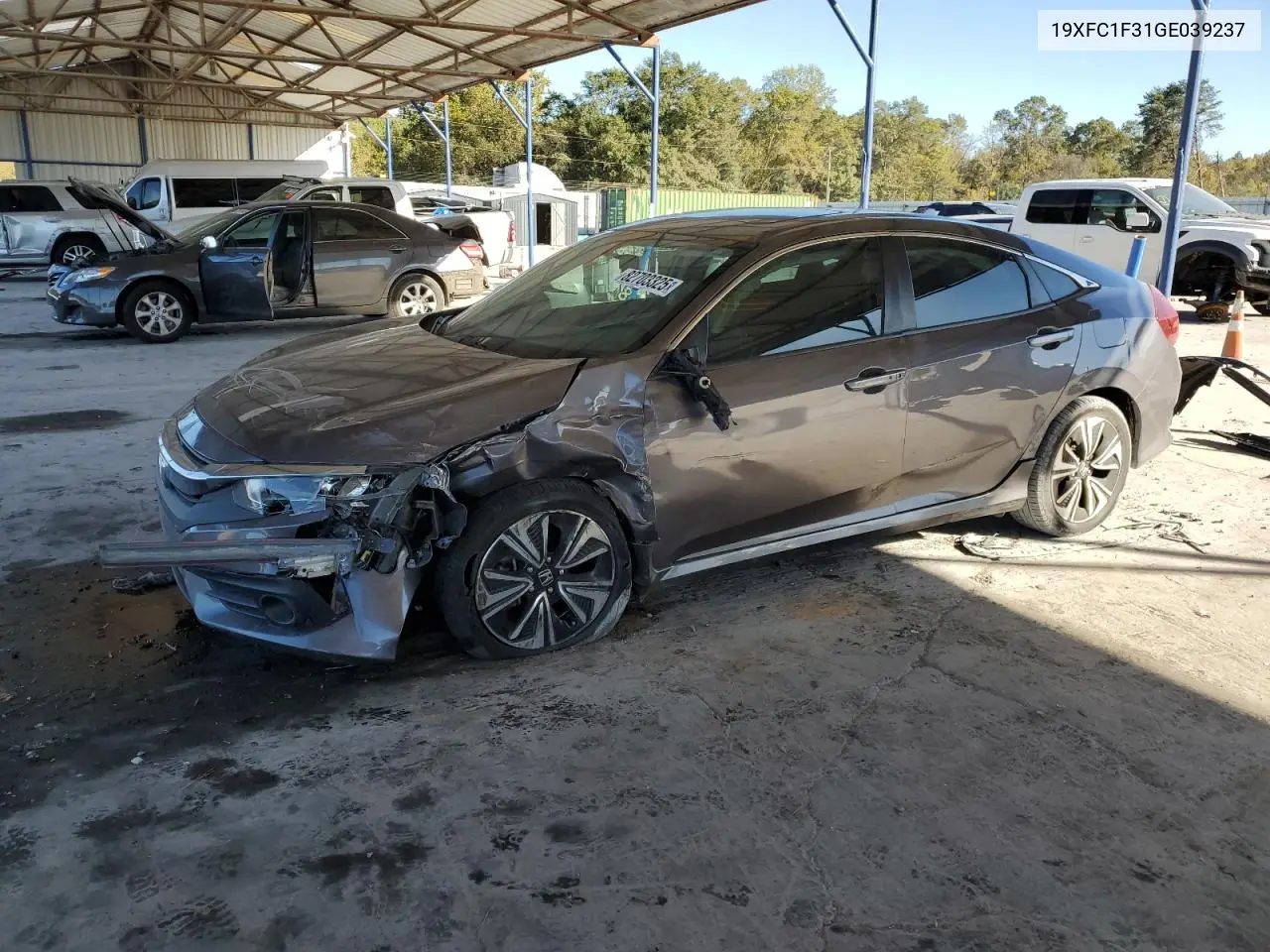 19XFC1F31GE039237 2016 Honda Civic Ex