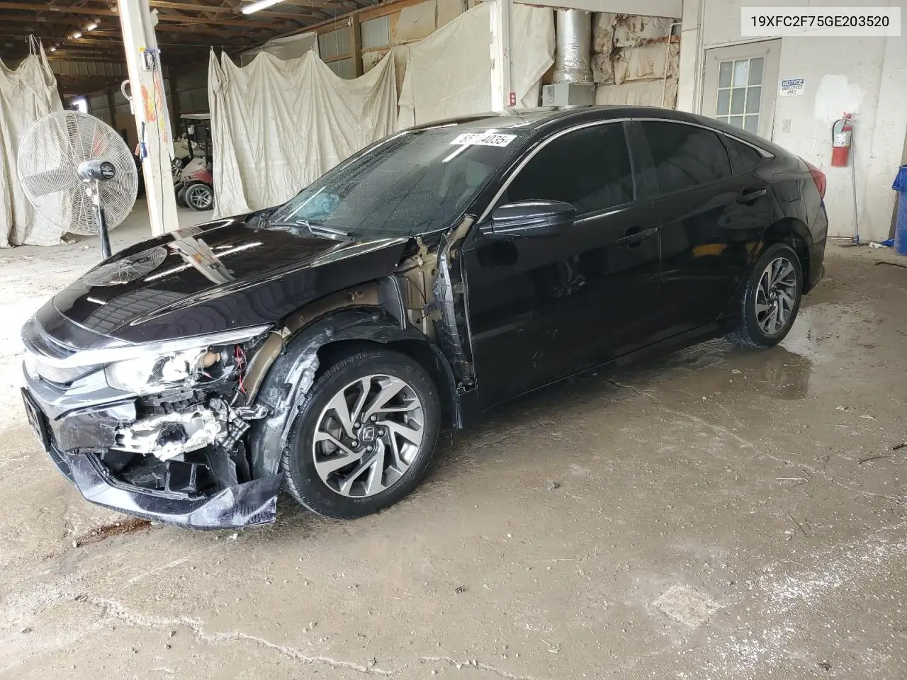 19XFC2F75GE203520 2016 Honda Civic Ex