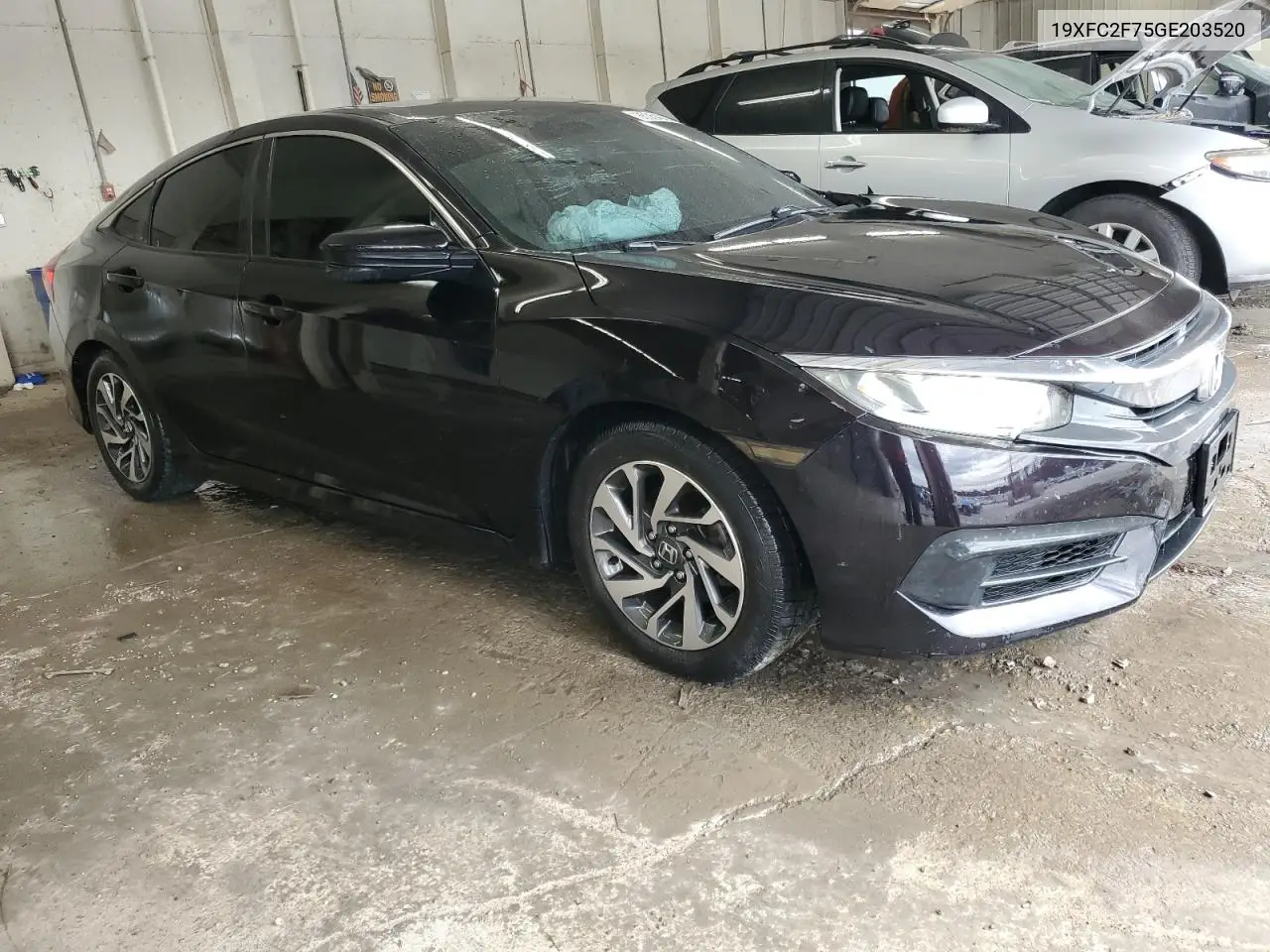 19XFC2F75GE203520 2016 Honda Civic Ex