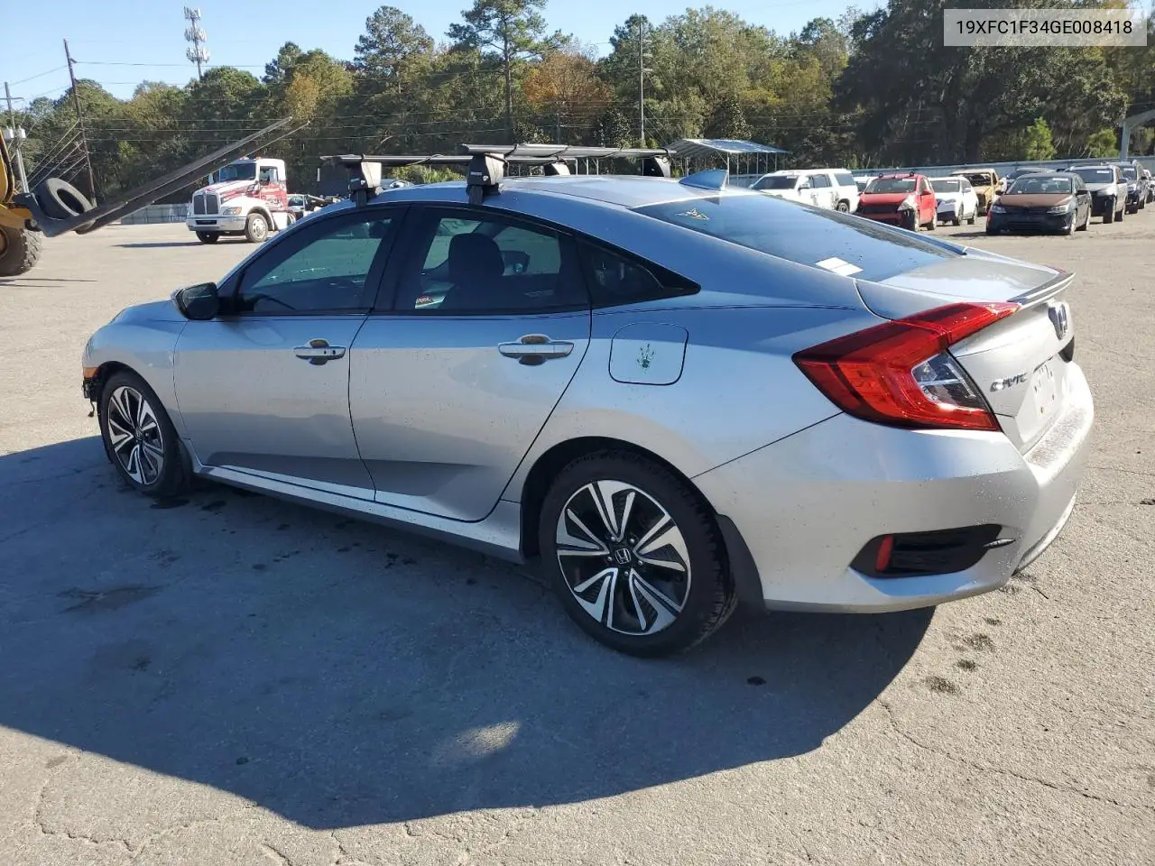 19XFC1F34GE008418 2016 Honda Civic Ex