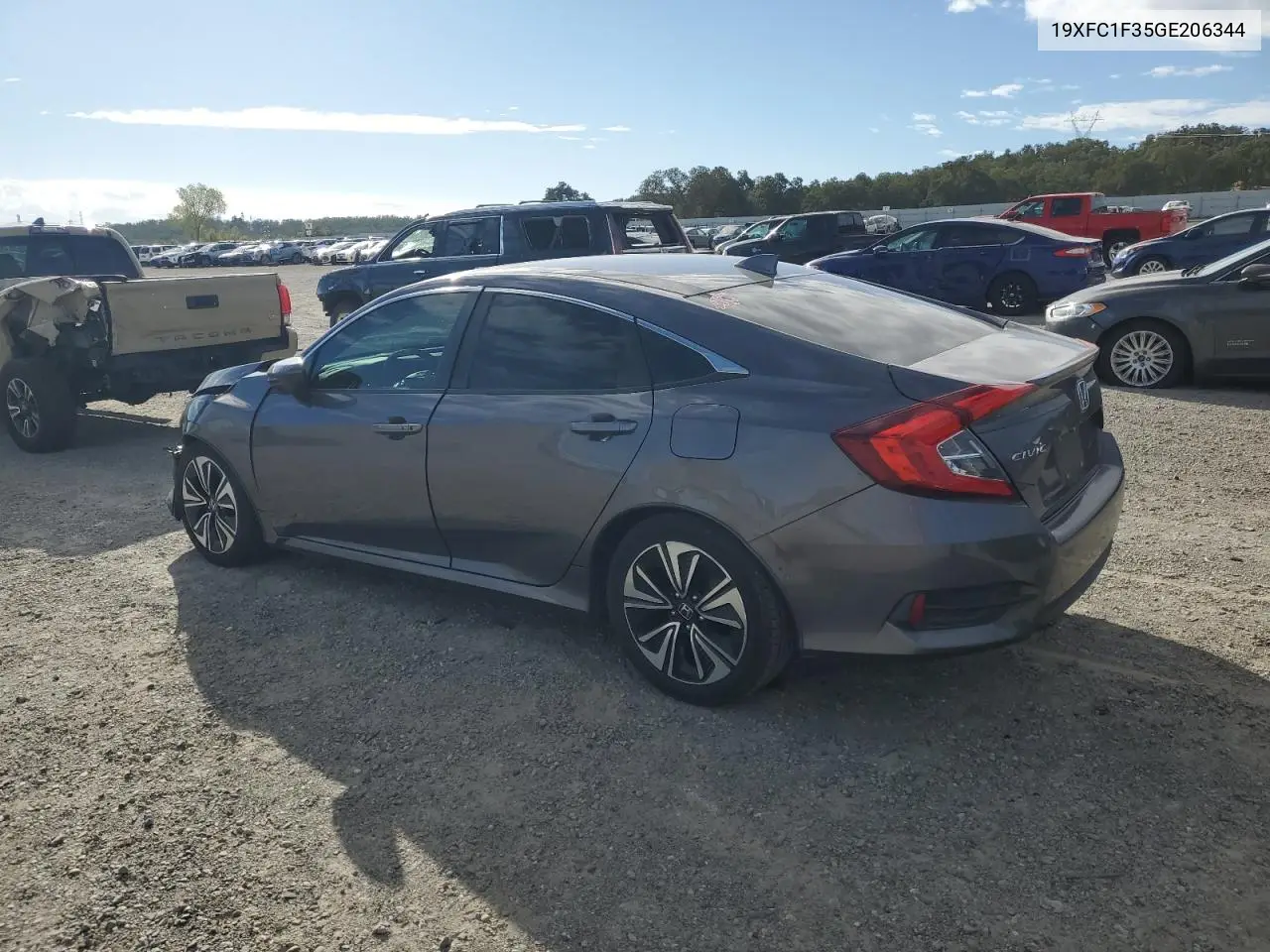 19XFC1F35GE206344 2016 Honda Civic Ex