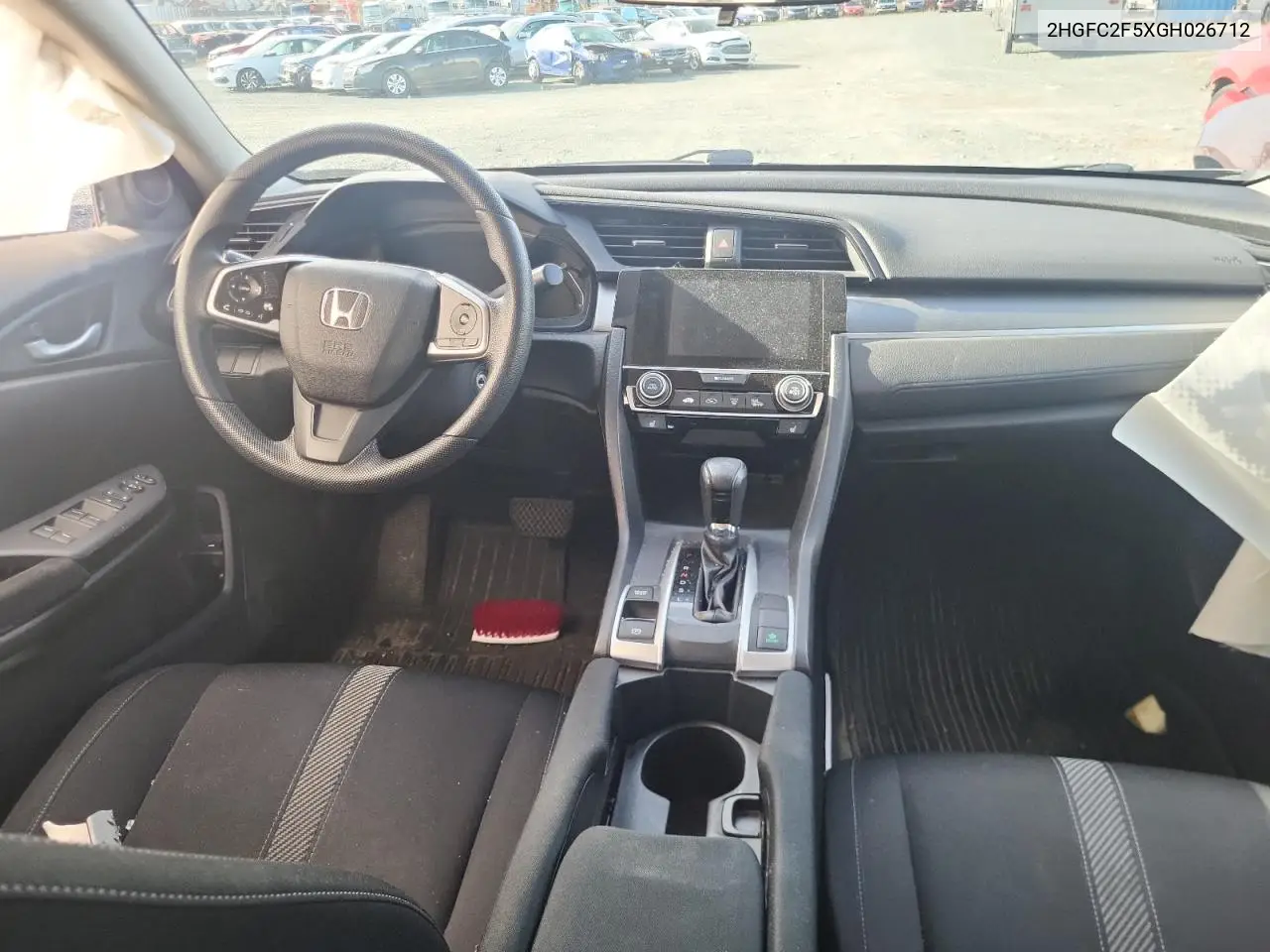 2HGFC2F5XGH026712 2016 Honda Civic Lx
