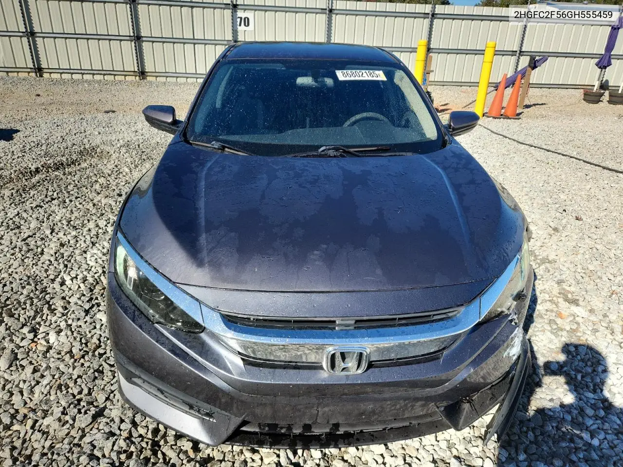 2HGFC2F56GH555459 2016 Honda Civic Lx