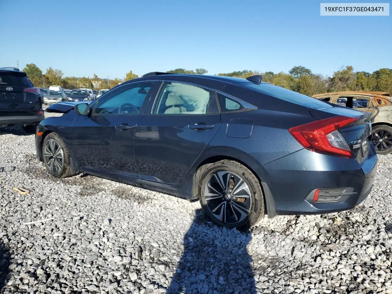 19XFC1F37GE043471 2016 Honda Civic Ex