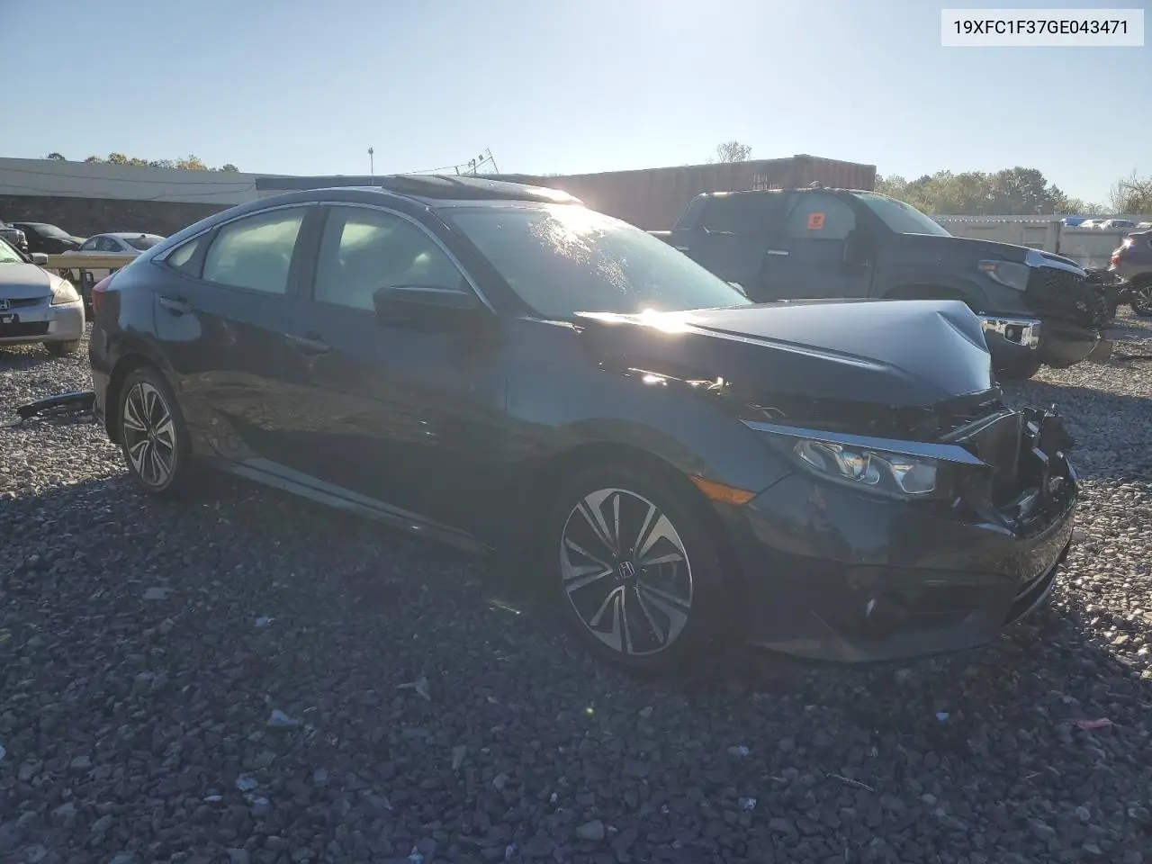 19XFC1F37GE043471 2016 Honda Civic Ex