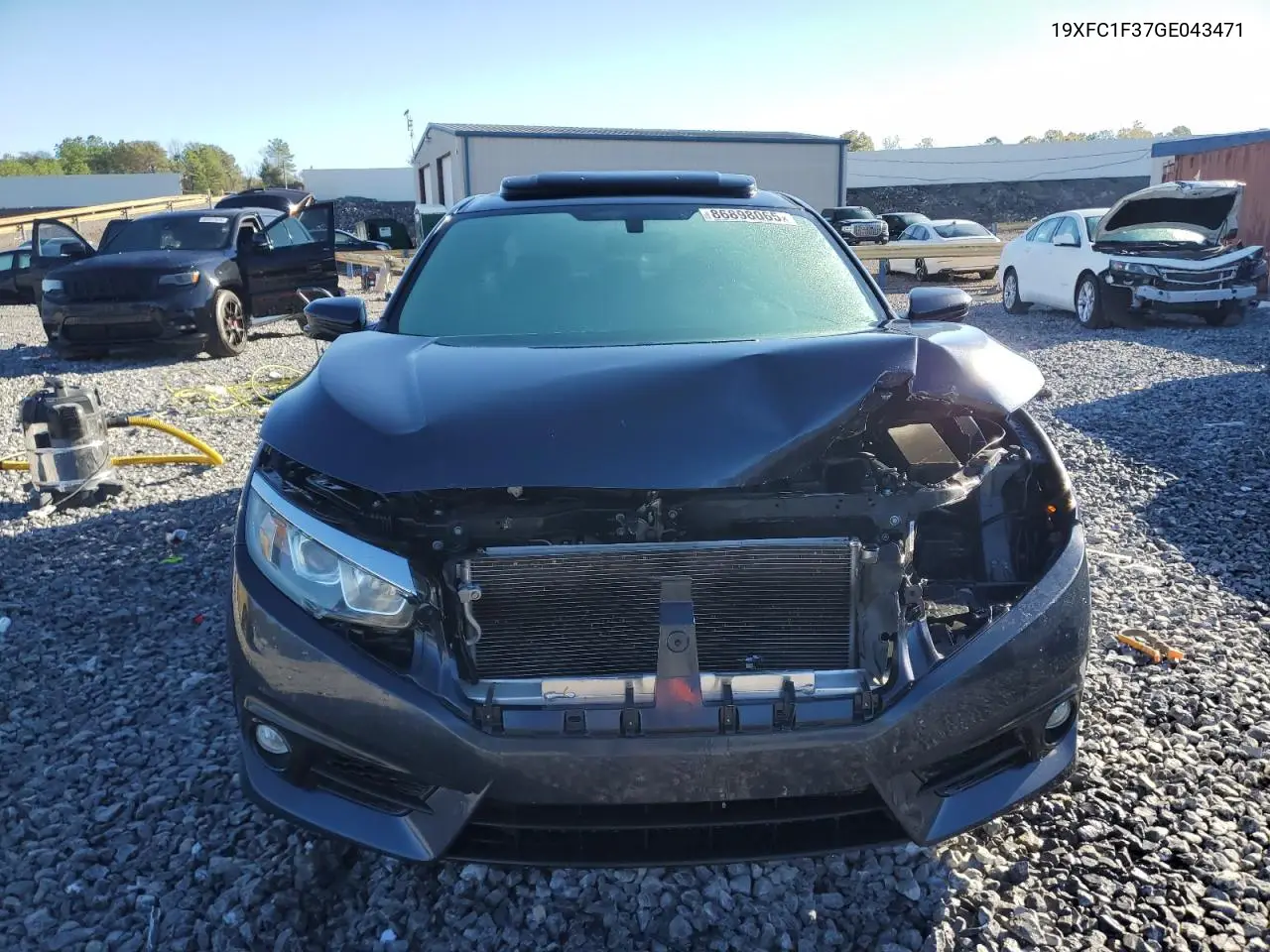 19XFC1F37GE043471 2016 Honda Civic Ex