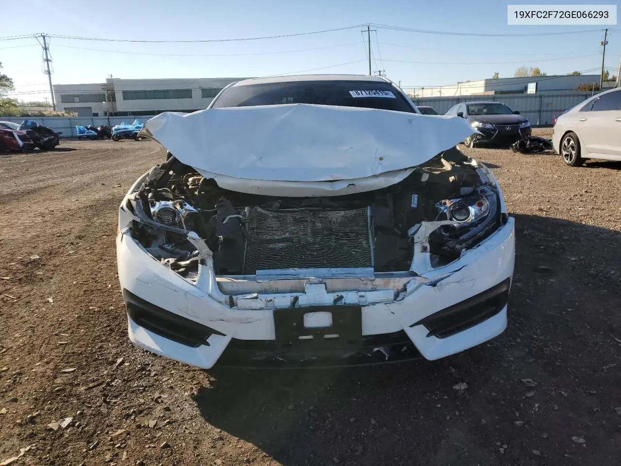 19XFC2F72GE066293 2016 Honda Civic Ex