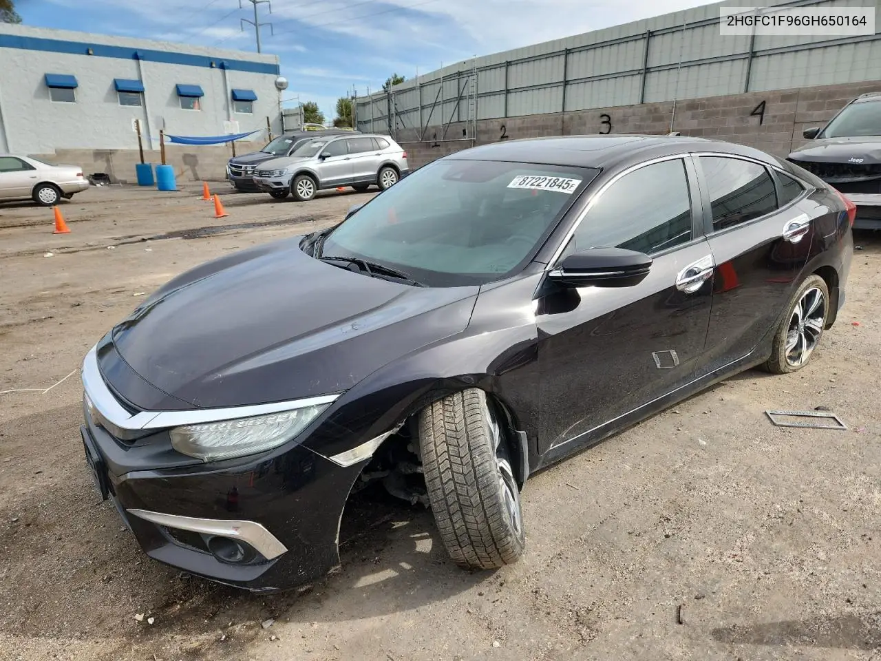 2HGFC1F96GH650164 2016 Honda Civic Touring