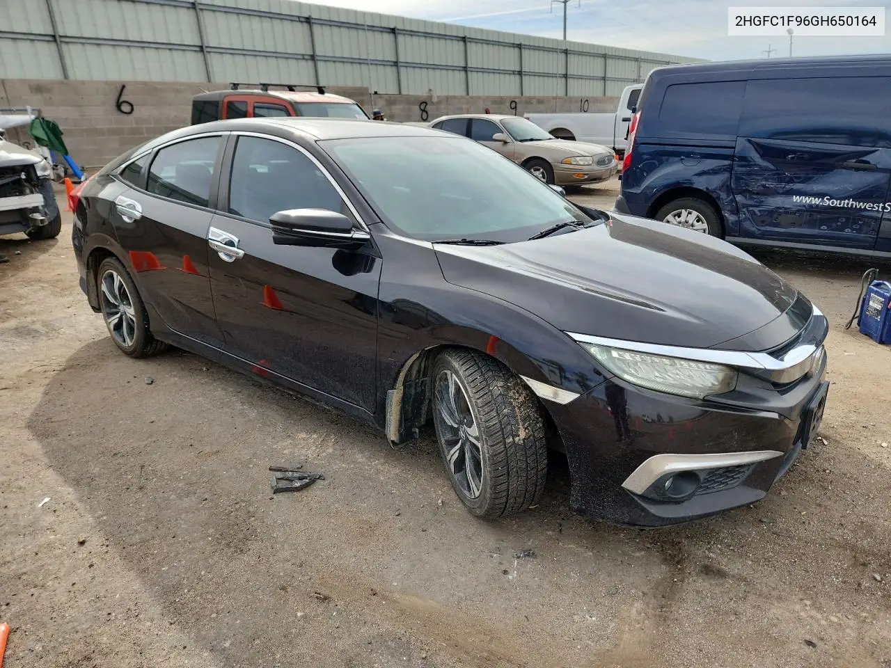2HGFC1F96GH650164 2016 Honda Civic Touring