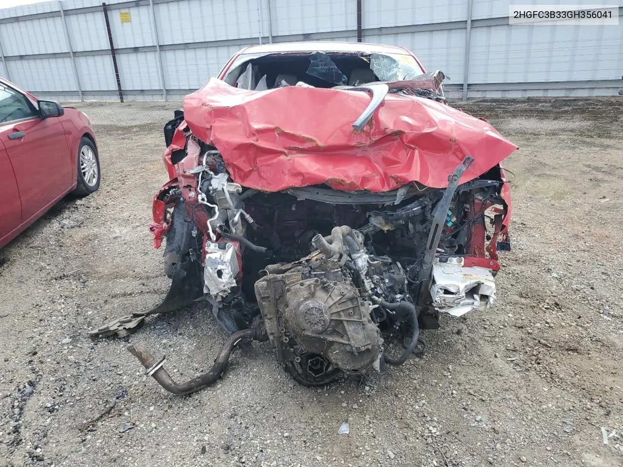 2HGFC3B33GH356041 2016 Honda Civic Ex