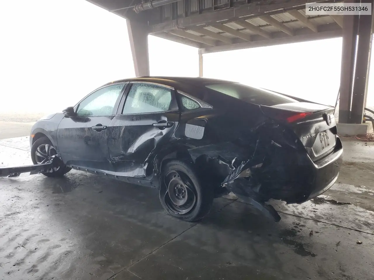 2HGFC2F55GH531346 2016 Honda Civic Lx